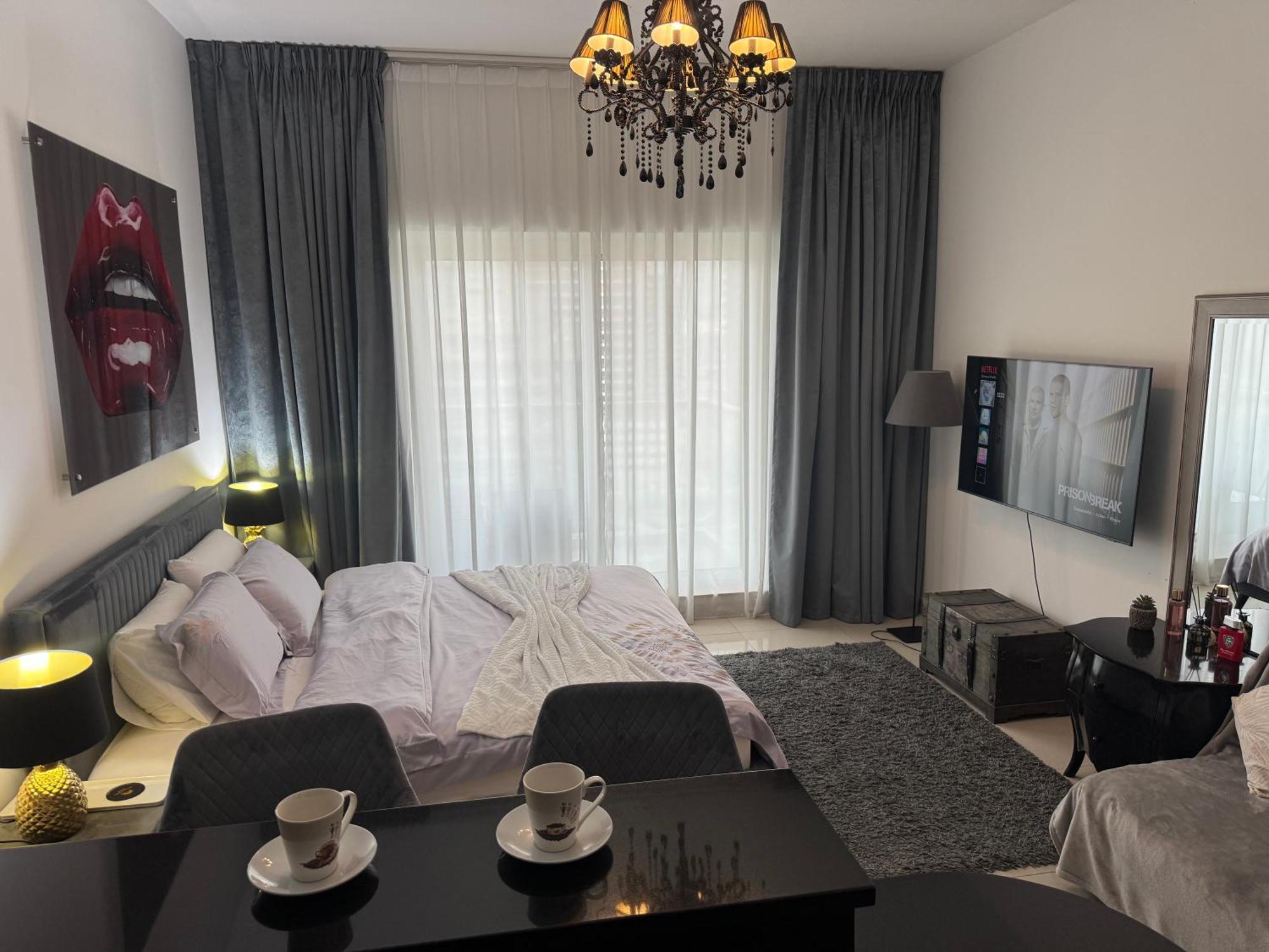 Great View, Dubai Sportcity, Parking Included, Nice Apartments Bagian luar foto